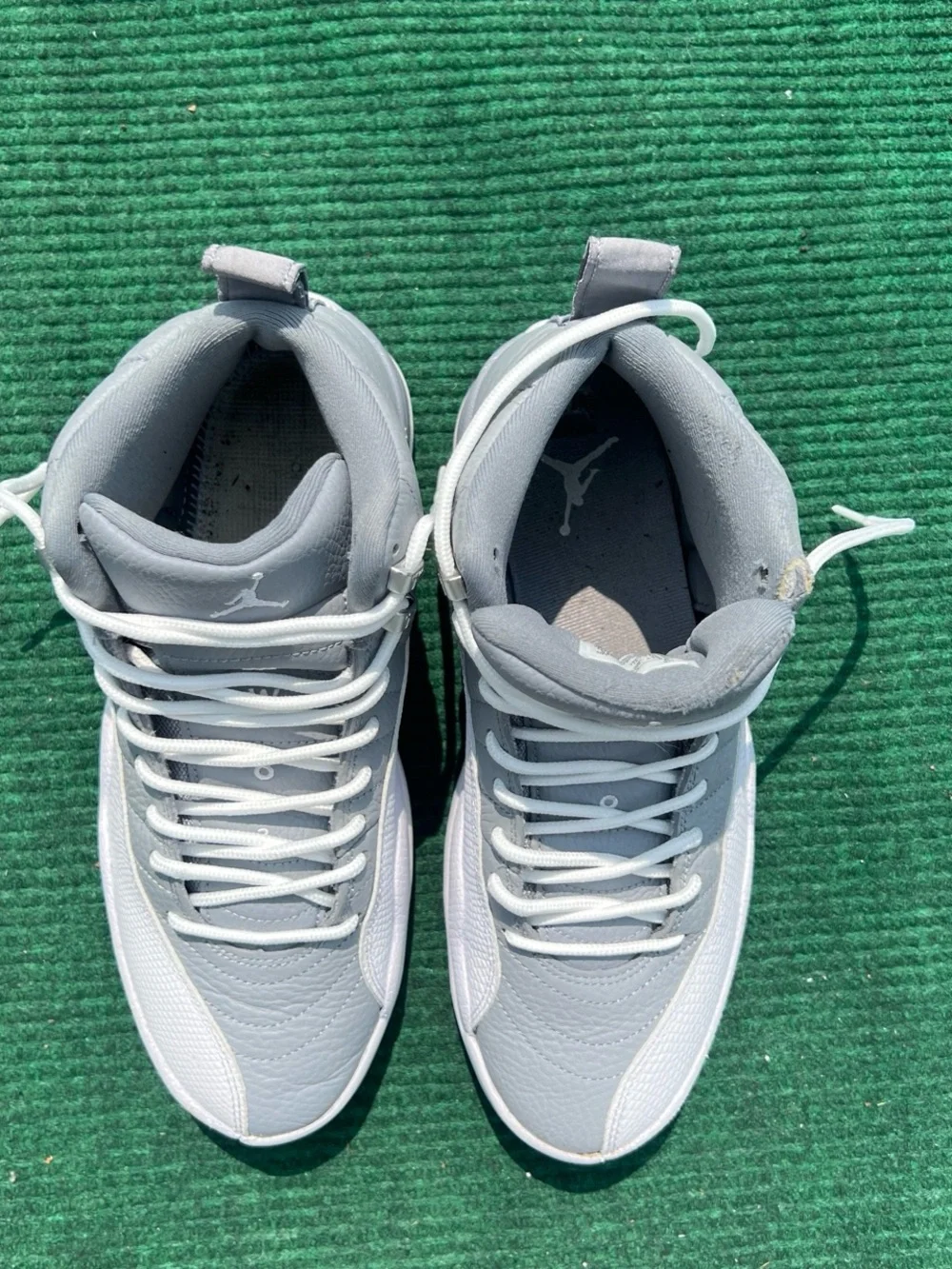 Air Jordan 12 Retro 'Stealth' 2022 Men’s Size 9 MISSING RIGHT INSOLE